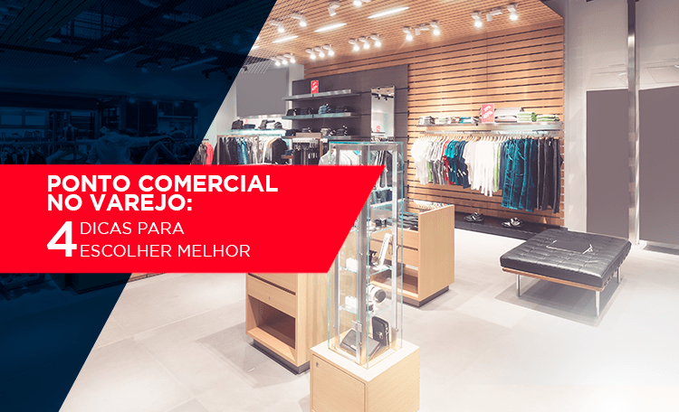 Ponto comercial no varejo