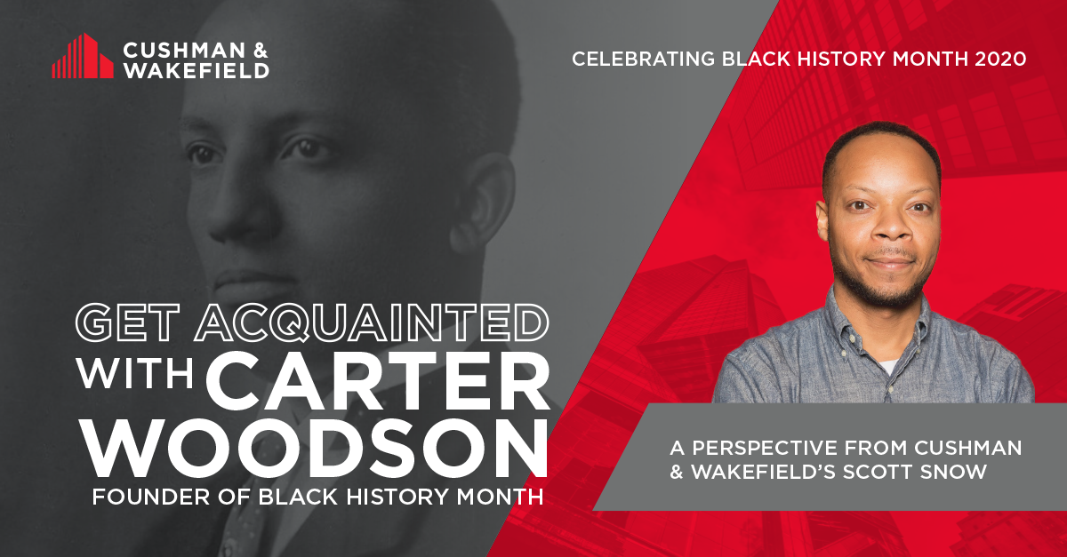 Scott Snow discussed Carter G. Woodson