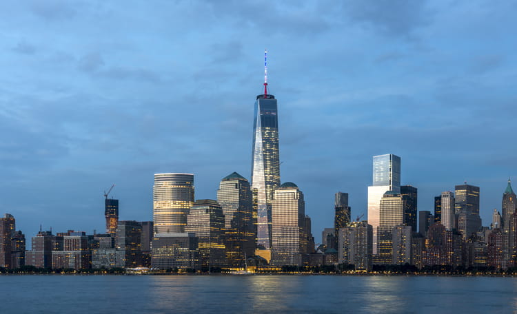 Manhattan Skyline at Dusk