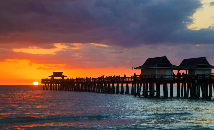 Naples Pier Sunset