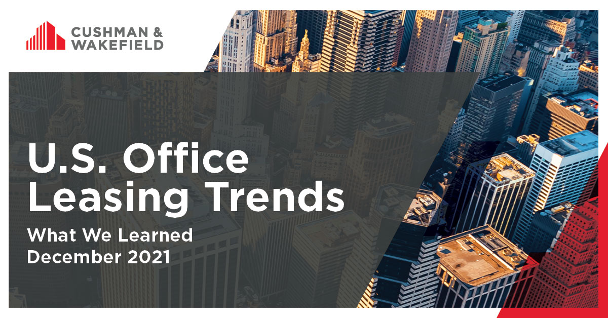 U.S. Office Leasing Market Trends Has the Tide Turned Yet? United
