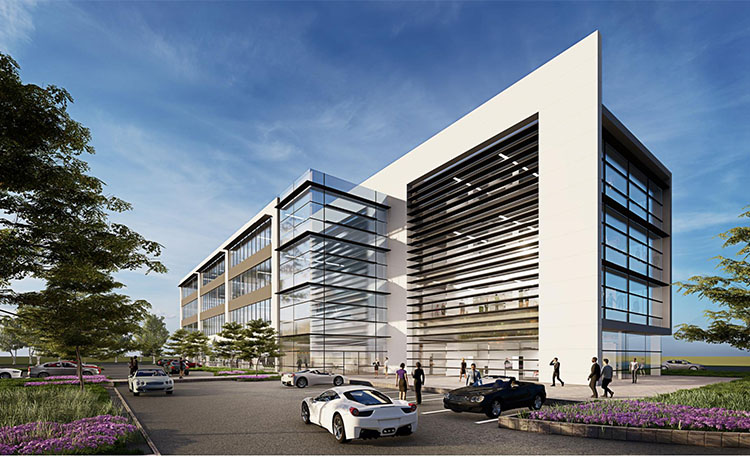 Newcrestimage Breaks Ground On Class A Office Building For New 