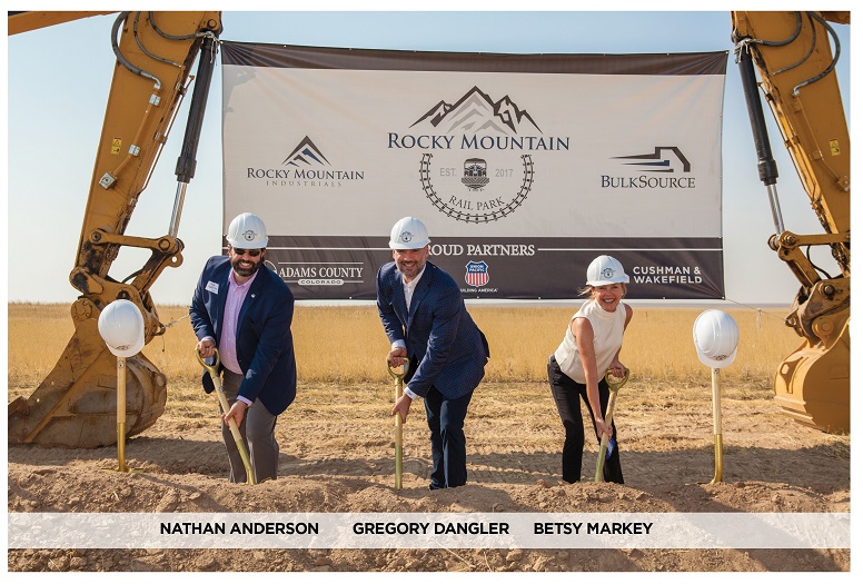 Rocky Mountain Rail Park Groundbreaking