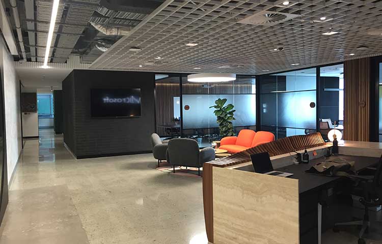 Microsoft Fit-out in Perth