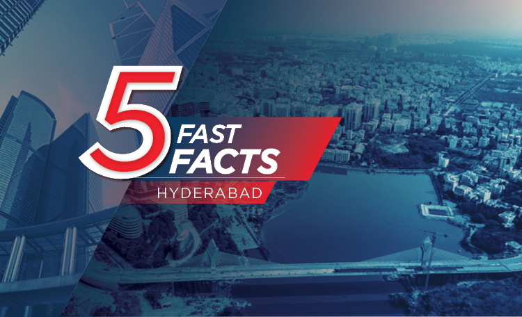 Five Fast City Facts Hyderabad Card