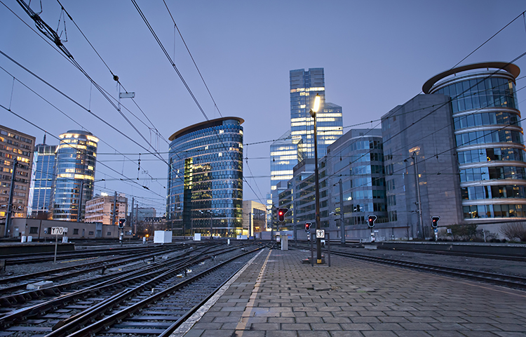 North Station Brussels Belgium