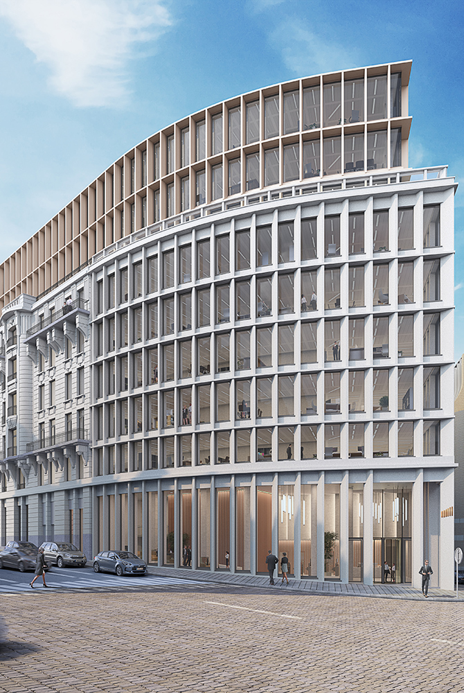 Chancellerie office project in Brussels