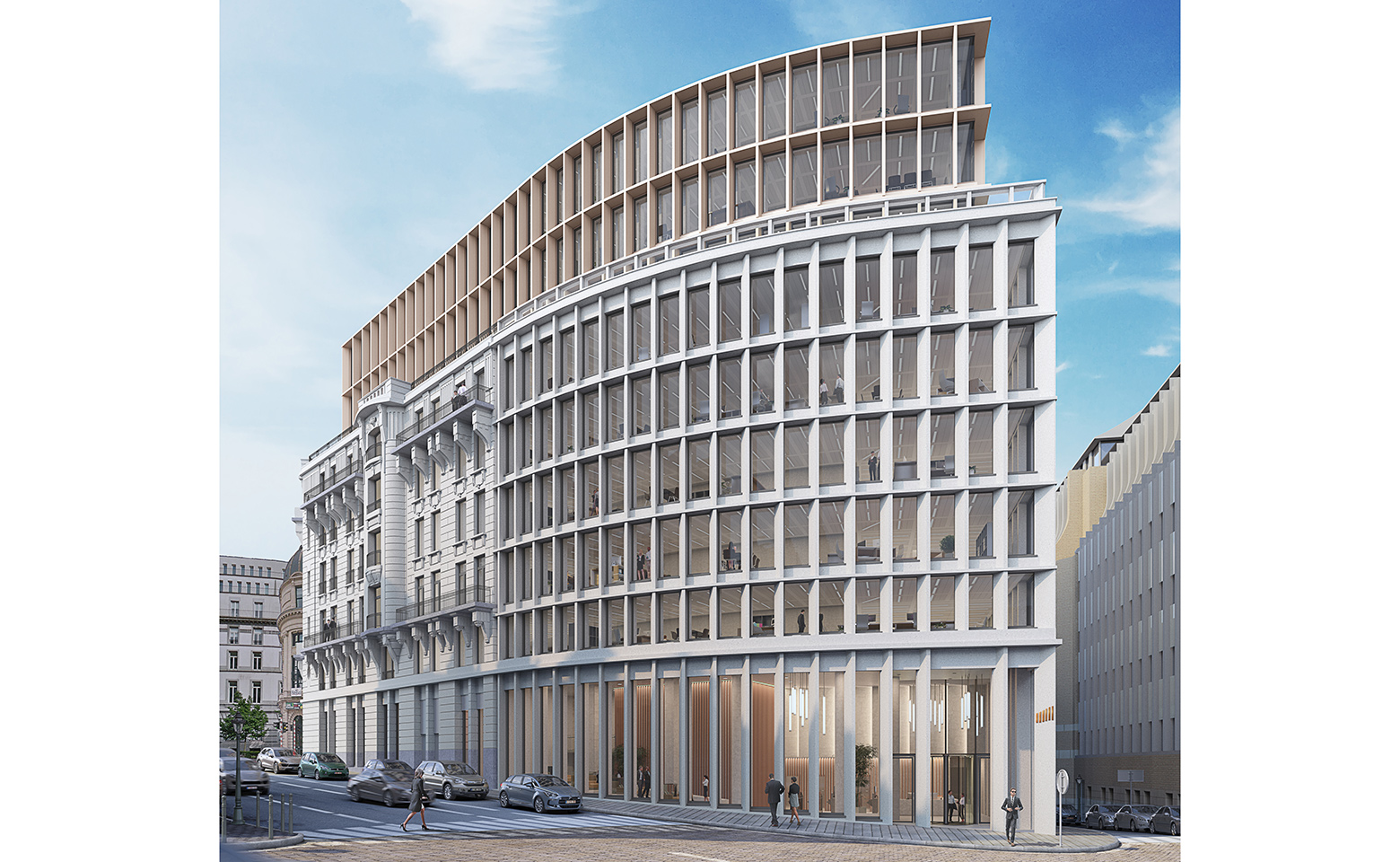 Chancellerie office building project in Brussels