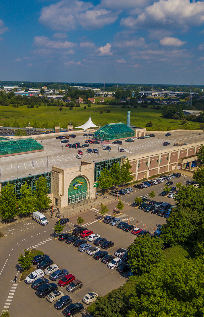 Wijnegem Shopping Centre Aerial View