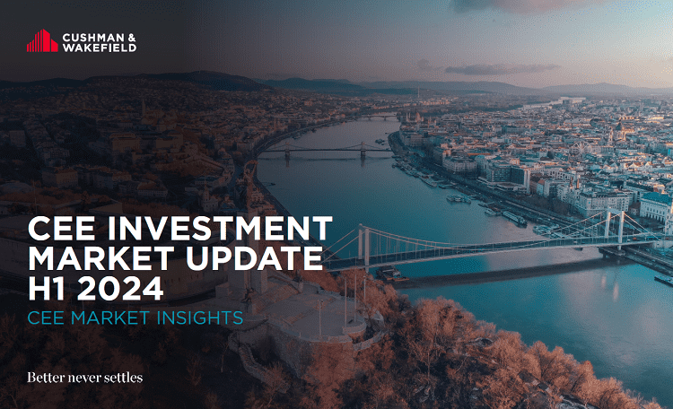 CEE Investment Market Update cover, city, river