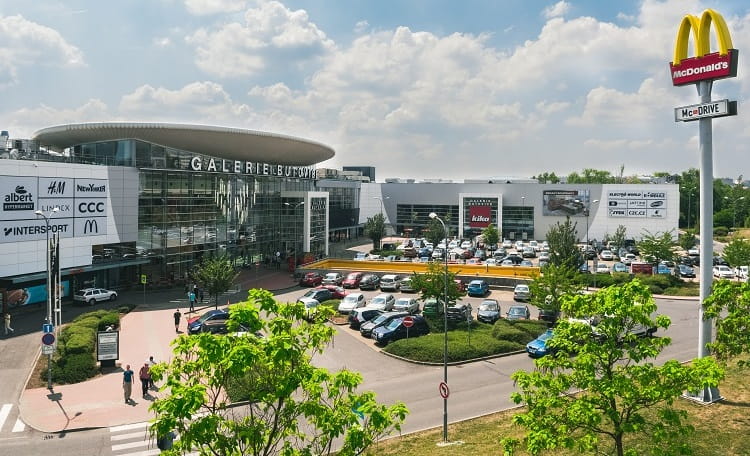 Galerie Butovice, shopping centre, exterior