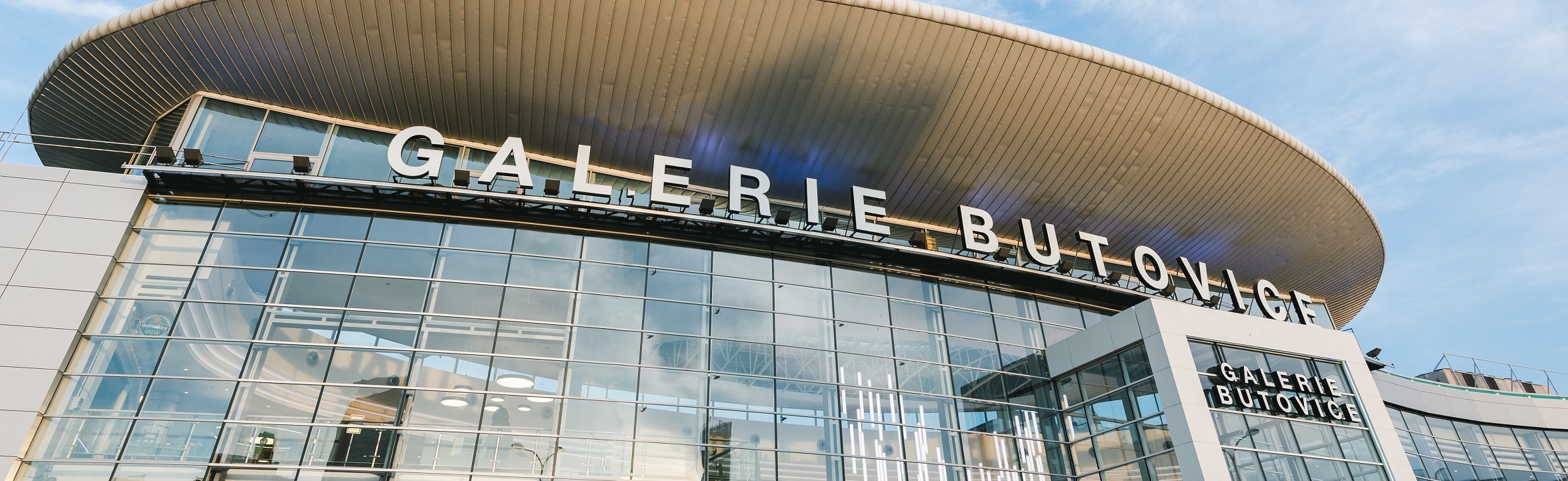 Galerie Butovice, shopping centre, exterior