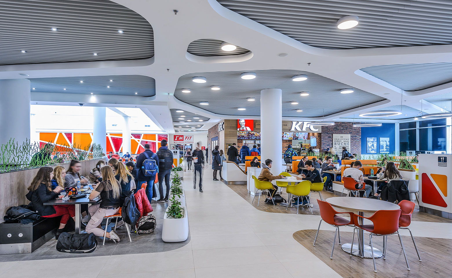 Fenix shopping centre interior