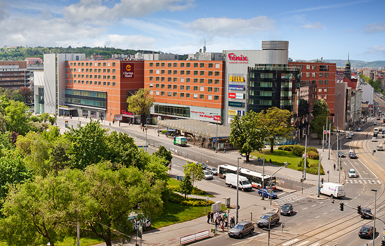 Fenix shopping centre Prague