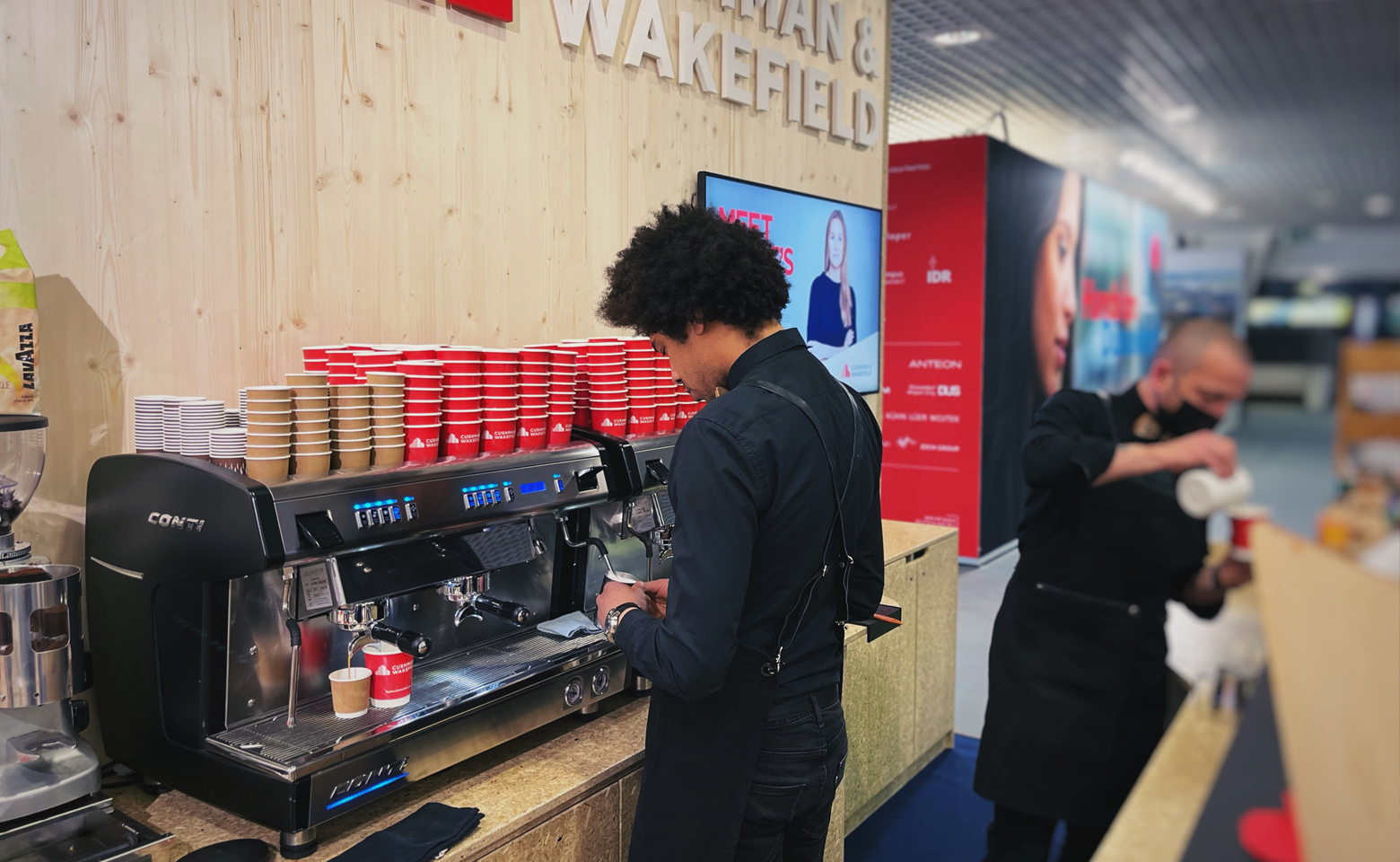 Cushman & Wakefield Booth at MIPIM 2022