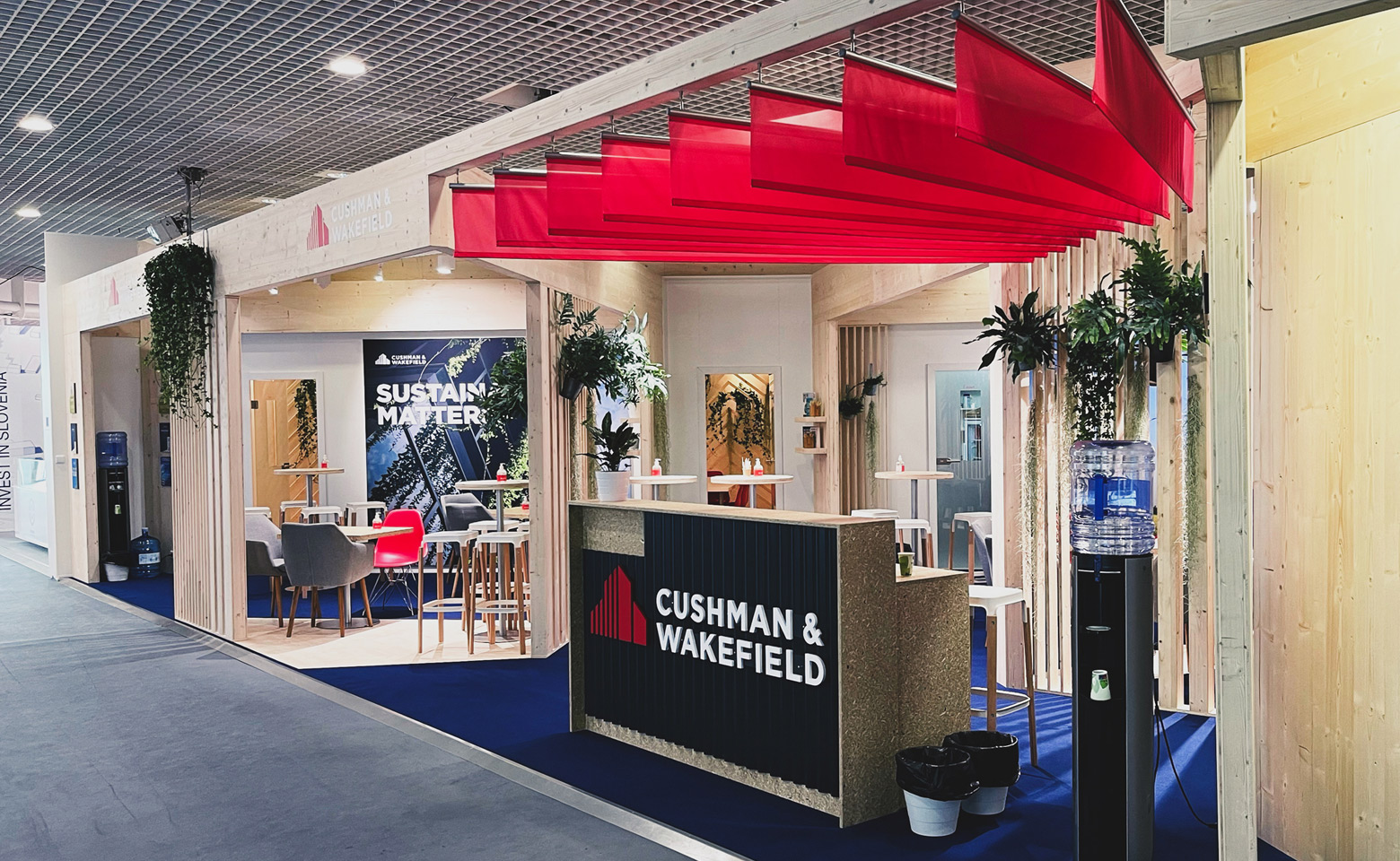 Cushman & Wakefield Booth at MIPIM 2022