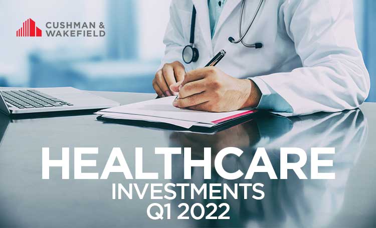 Healthcare investments Germany Q1 2022