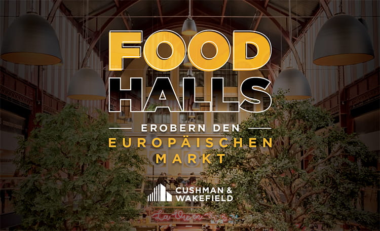 Visualisierung Food Halls Europa