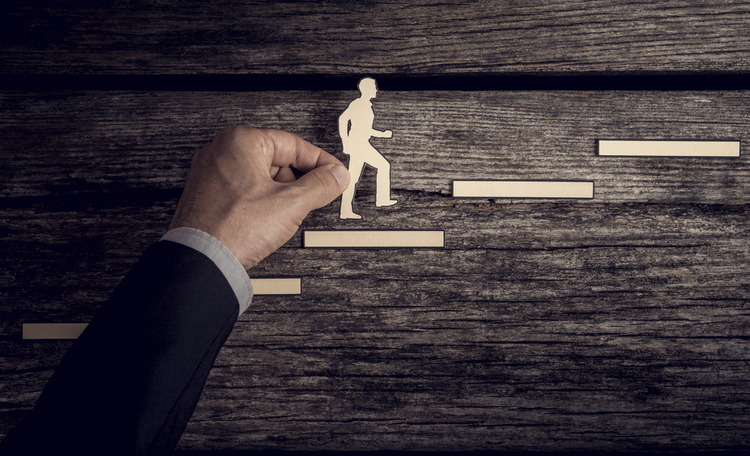 Promotie corporate ladder