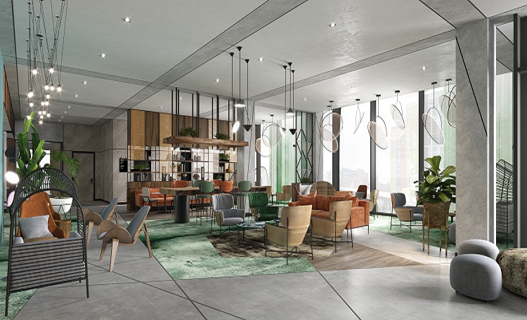 Novotel Gateshead Quays CGI