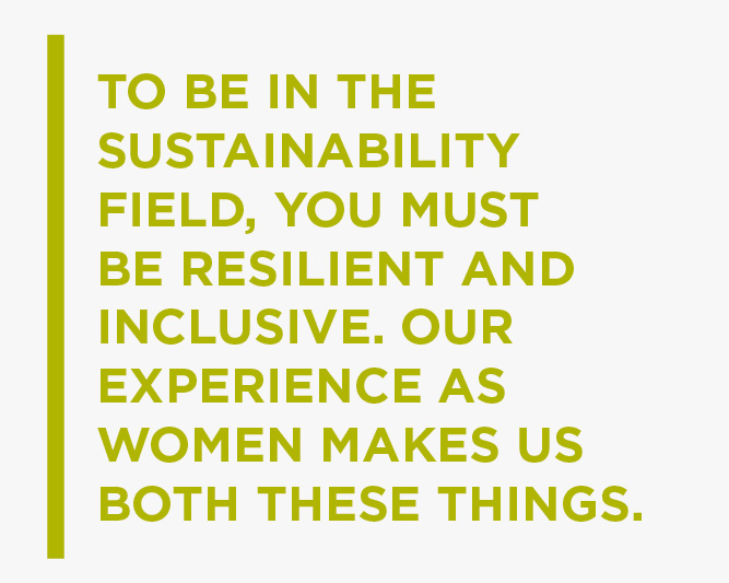 Women leading Sustainability (Image)