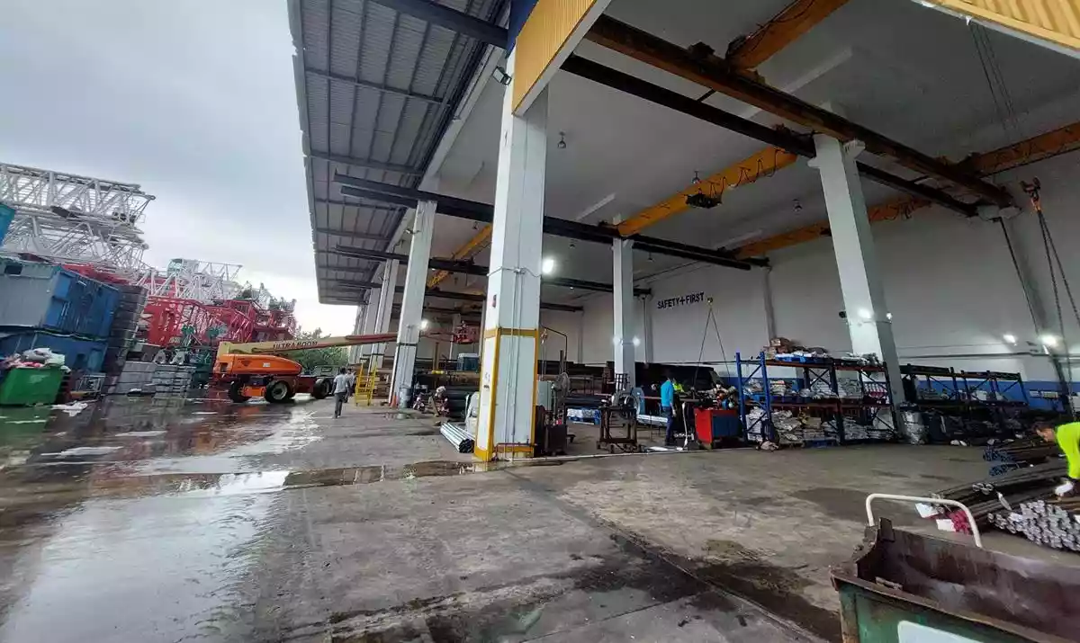 B2 Part Single/Part 4Storey Factory Building With Overhead Cranes And