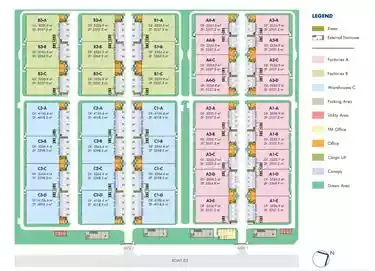 Double-storey Factory For Lease in Nhon Trach 2 - Loc Khang Industrial Park