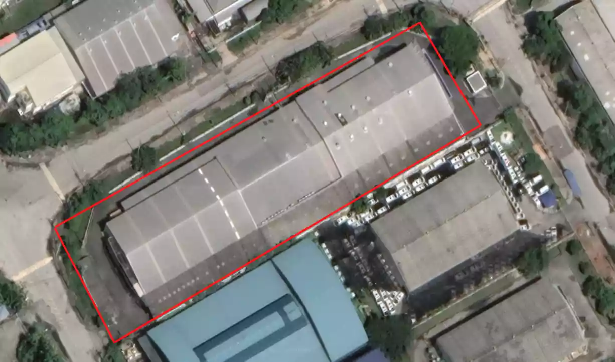 Freezone Factory 5,282 sqm. on Land (Approx. 5 rai ) in Laem Chabang Industrial Estate