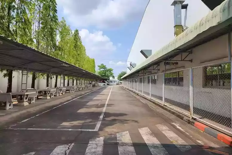 Factory for sale building area 19,297 sqm. (on Land area 15 rai or 24,000 sqm.) in Kabinburi Industrial Zone
