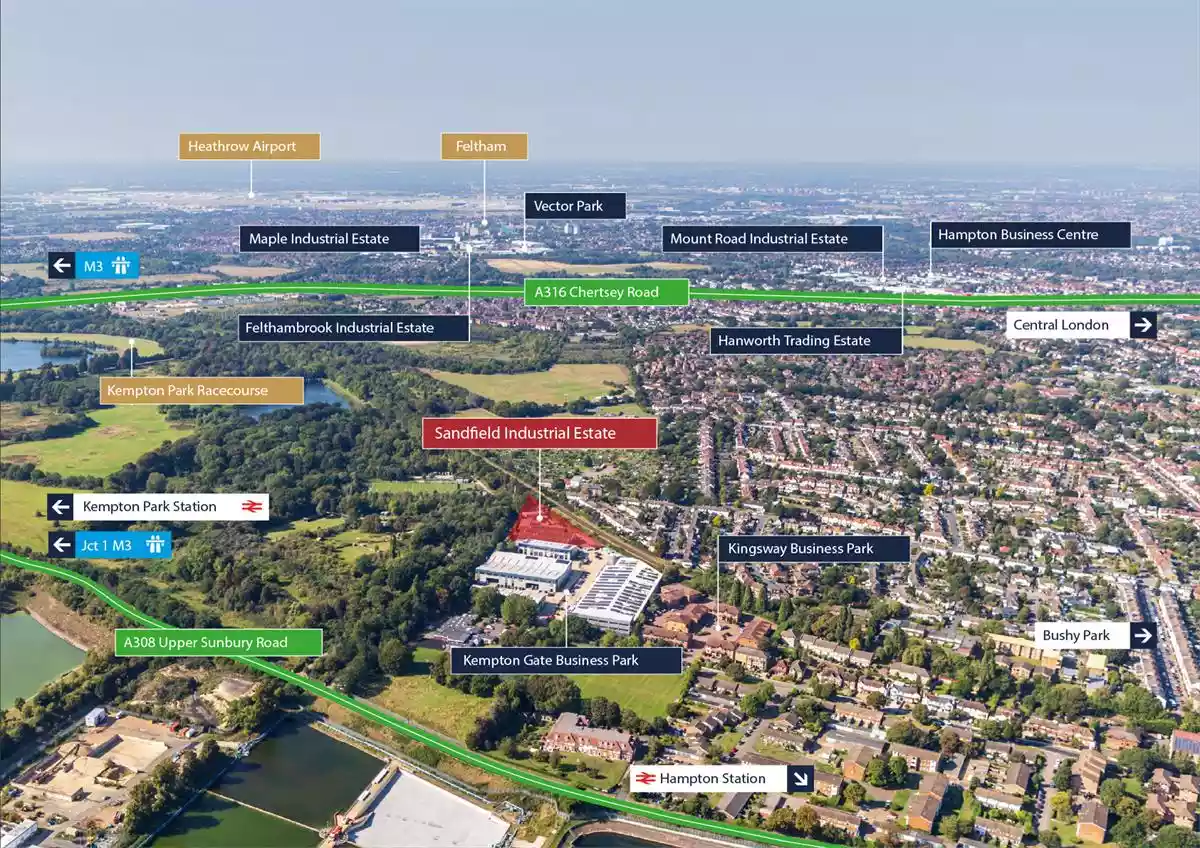 Sandfield Industrial Estate Nearby Establishments