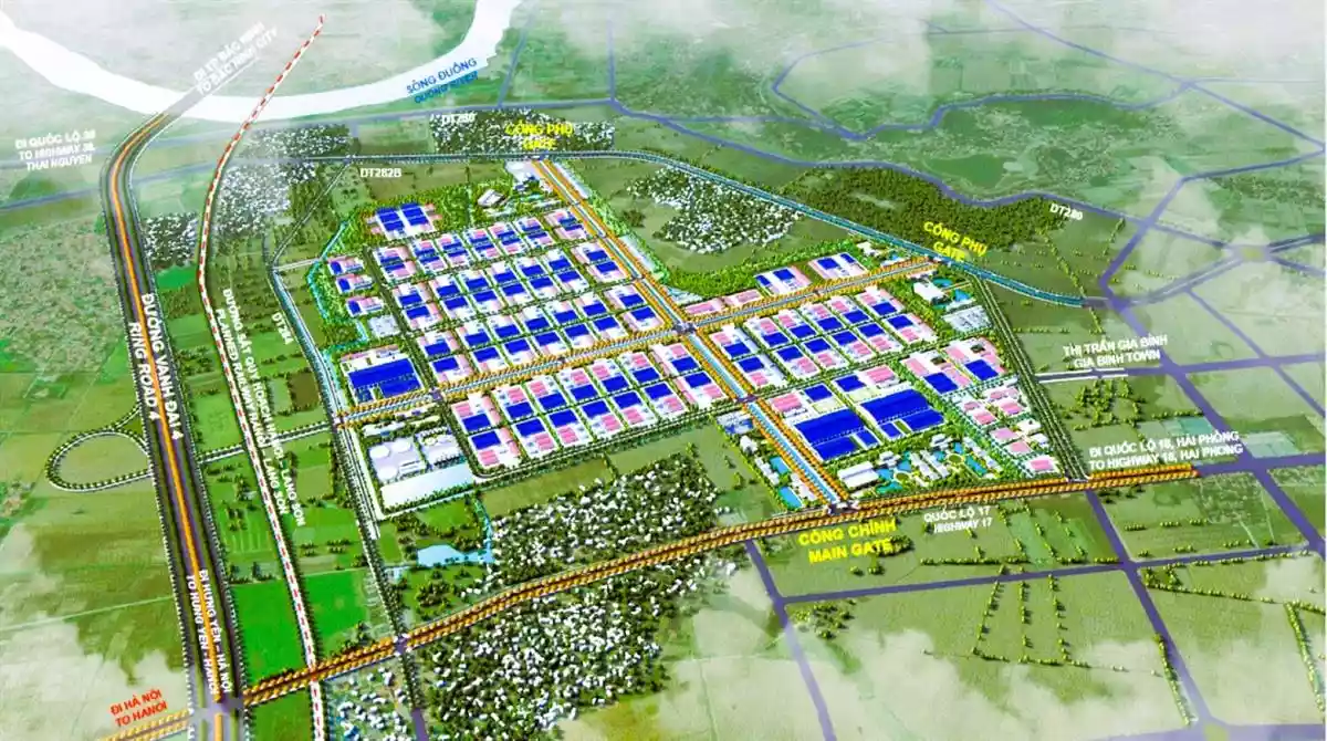 Industrial Land For Lease in Capella Gia Binh Industrial Park, Bac Ninh Province, Vietnam